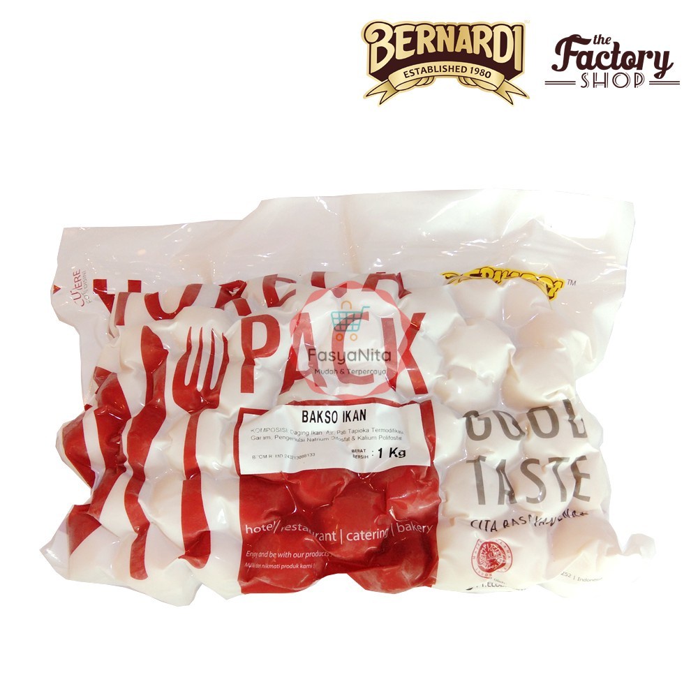 

Bernardi Horeca Pack Bakso Ikan 1Kg