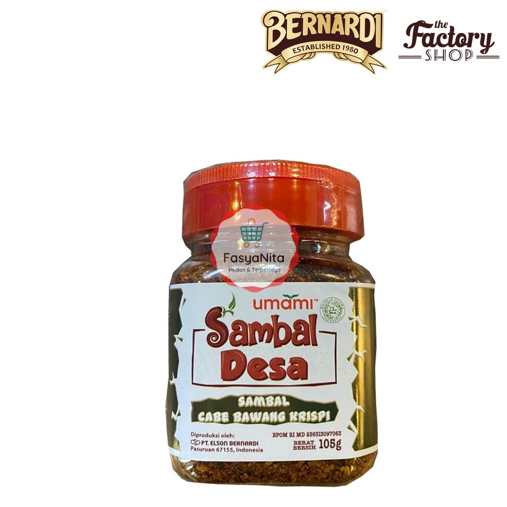

Umami Sambal Desa Cabe Bawang Crispy 105g