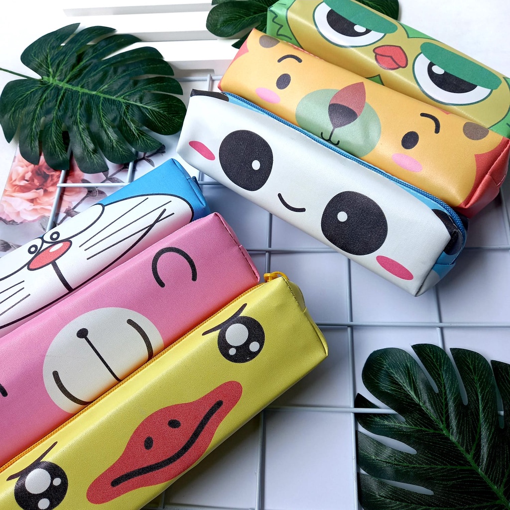 

KOTAK PENSIL MOTIF KARTUN LUCU UNIK/ TEPAK ALAT TULIS MURAH