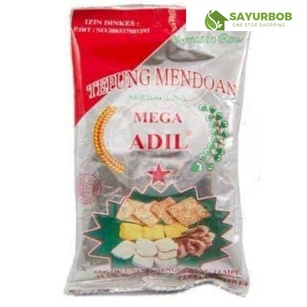 

Tepung Mendoan Mega Adil 1bks Sayurbob