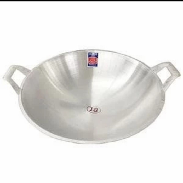 Wajan Kuali Penggorengan Alumunium Ceper No.20