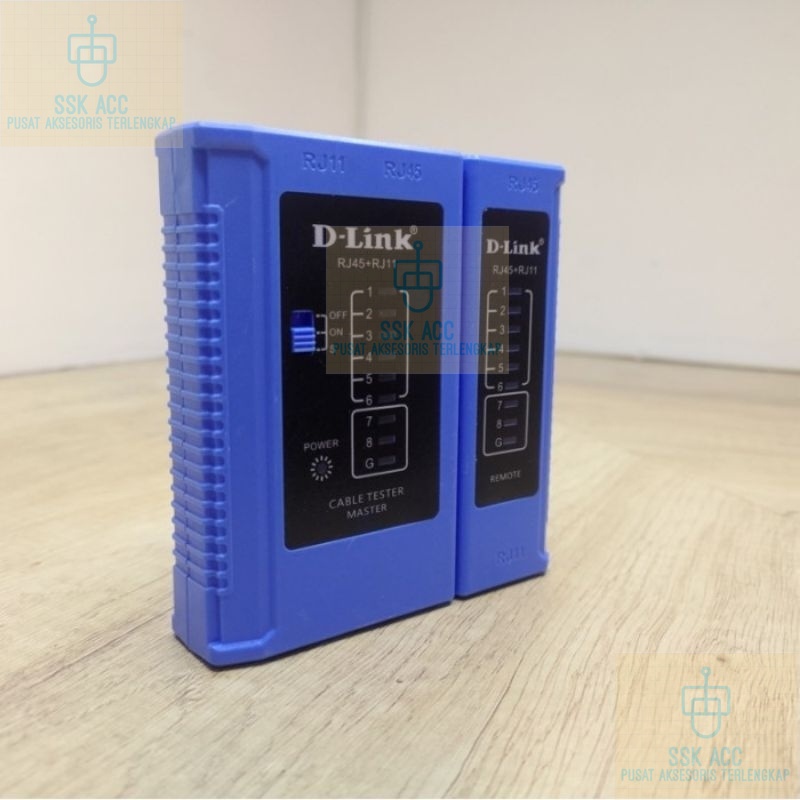 LAN TESTER DLINK D-LINK RJ45 + RJ11