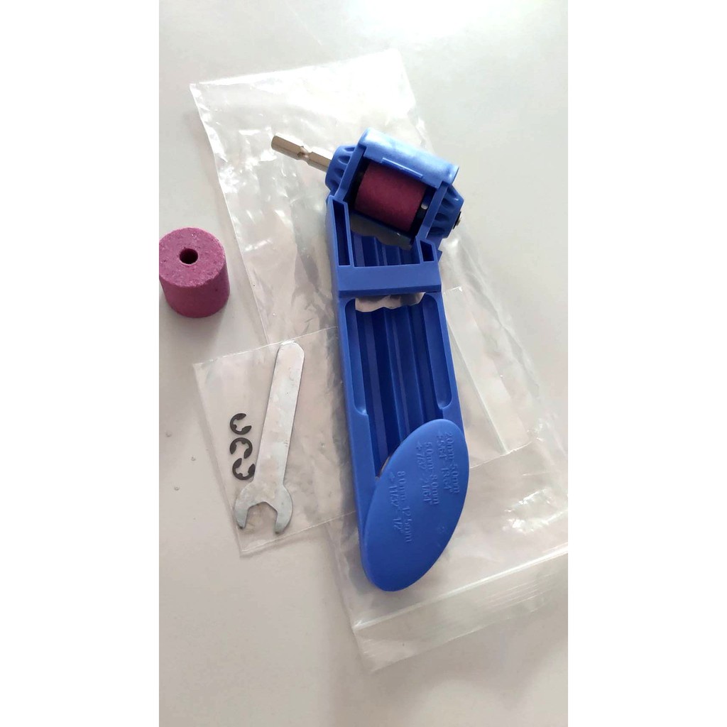 alat asah mata bor 2 - 12, mm + 1 pcs batu asah