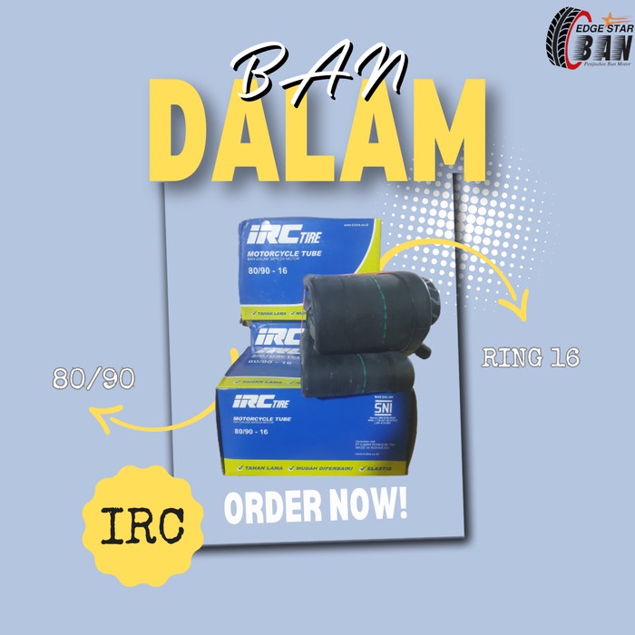 Ban Dalam IRC 80/90-16 / Ban Dalam IRC Ring 16 - 80/90-16