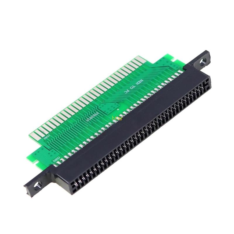 Adaptor Slot Kartu btsg 72pin Ke 60pin Adapter Untuk Kartu NES Ke Untuk Converter Konsol Game FC Aksesoris Gaming Portabl