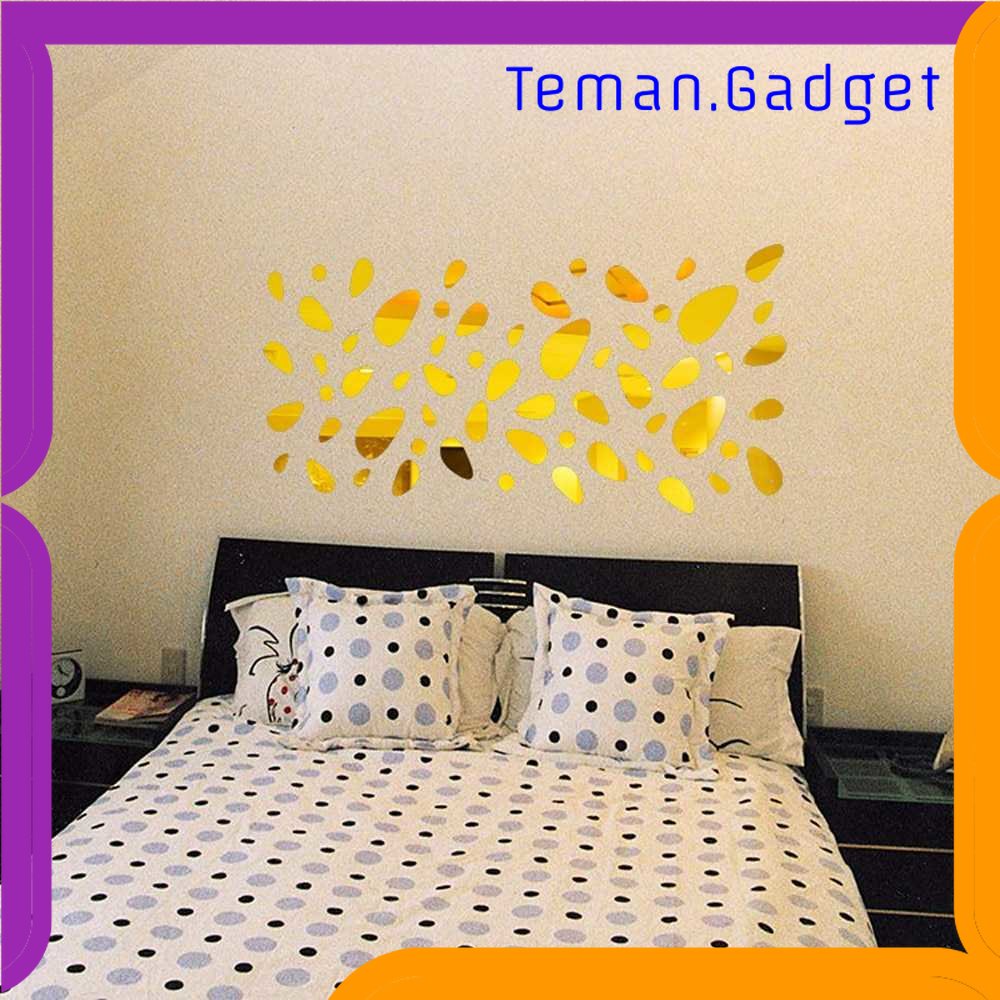 TG -  ART SOLEDI Sticker Dekorasi Dinding Mural Mirror Acrylic 13 PCS - SL09