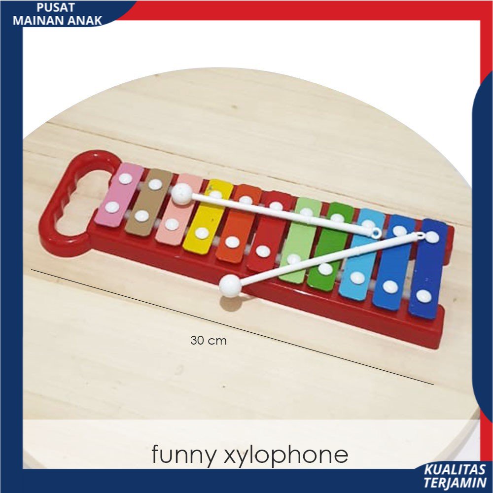 ( BISA COD ) PROMO ST2514 Mainan Anak Musik Pukul KIDS XYLOPHONE / funny xylophone Gamblang Xilophone Kolintang Kulintang