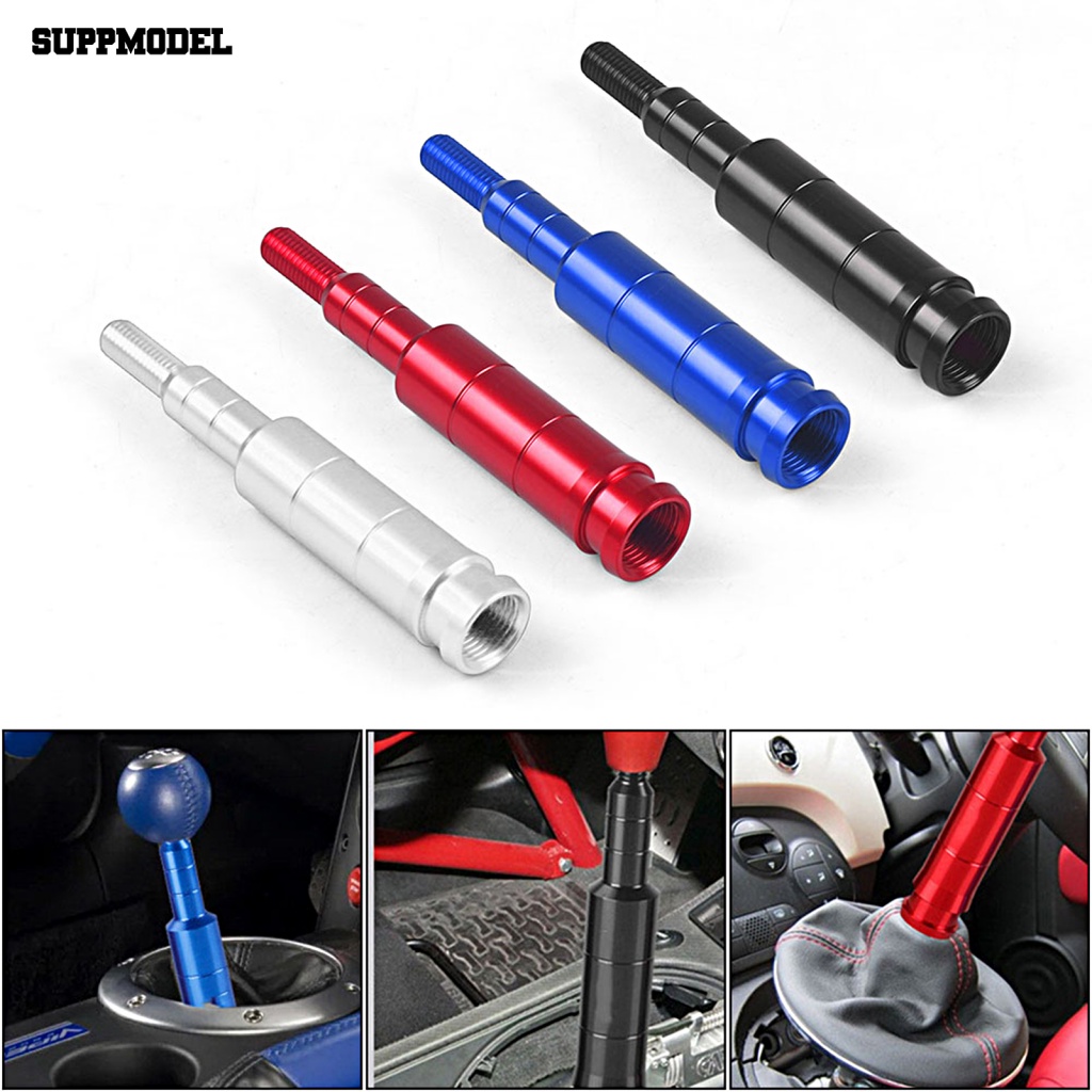 Suppmodel Stik Knob Shifter Anti-Oksidasi Untuk Auto Racing Styling Head Shifter Knob Gear Stick Dengan Adaptor