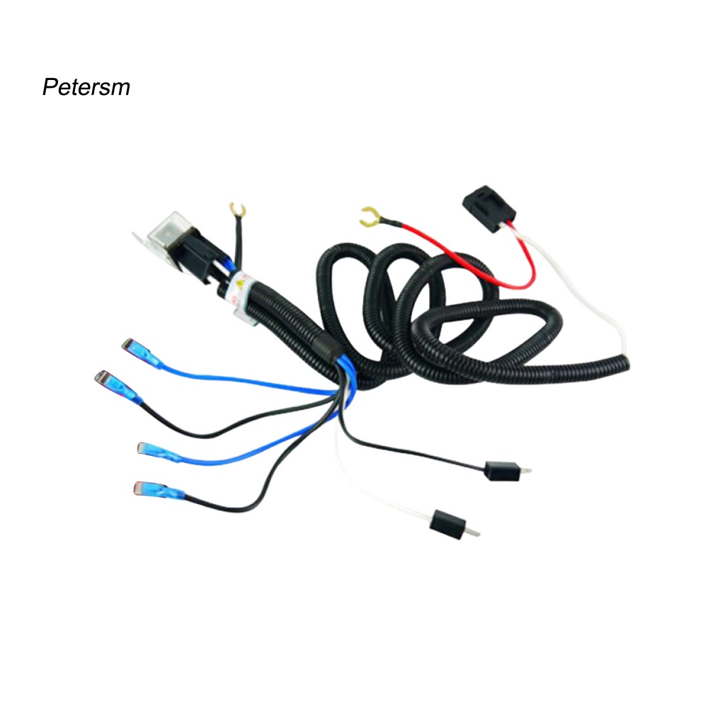 Pp 1set Kabel Klakson Tembaga Untuk Mobil Off-road Premium Relay Harness Kit Kompatibilitas Lebar