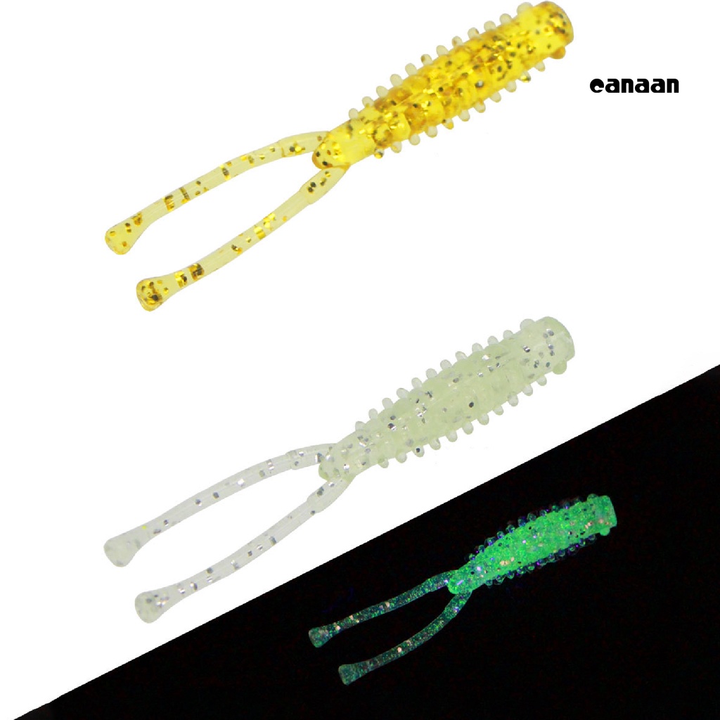 Cnn-10pcs/set 4.2 cm Ekor Ganda Lembut Lure Bionic Umpan Ikan Palsu Aksesoris Memancing