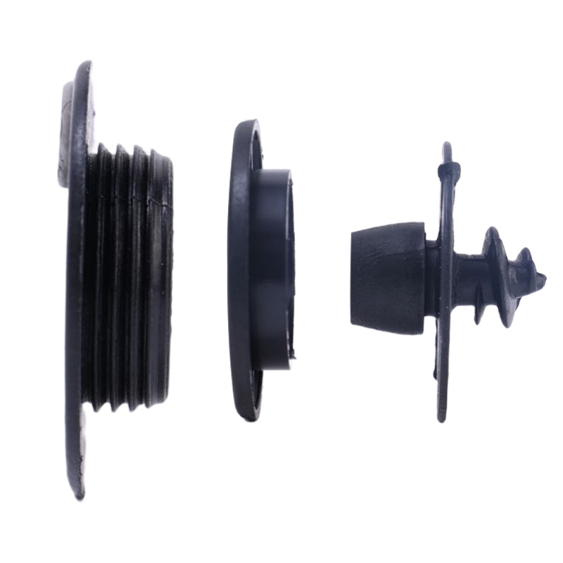 10pcs/set Gesper Karpet Mobil Bulat Mini Plastik Berkualitas Tinggi/Instalasi Mudah Dilepas Pengikat Footbed Otomotif/Aksesoris Fixer Pijakan Kaki Kendaraan