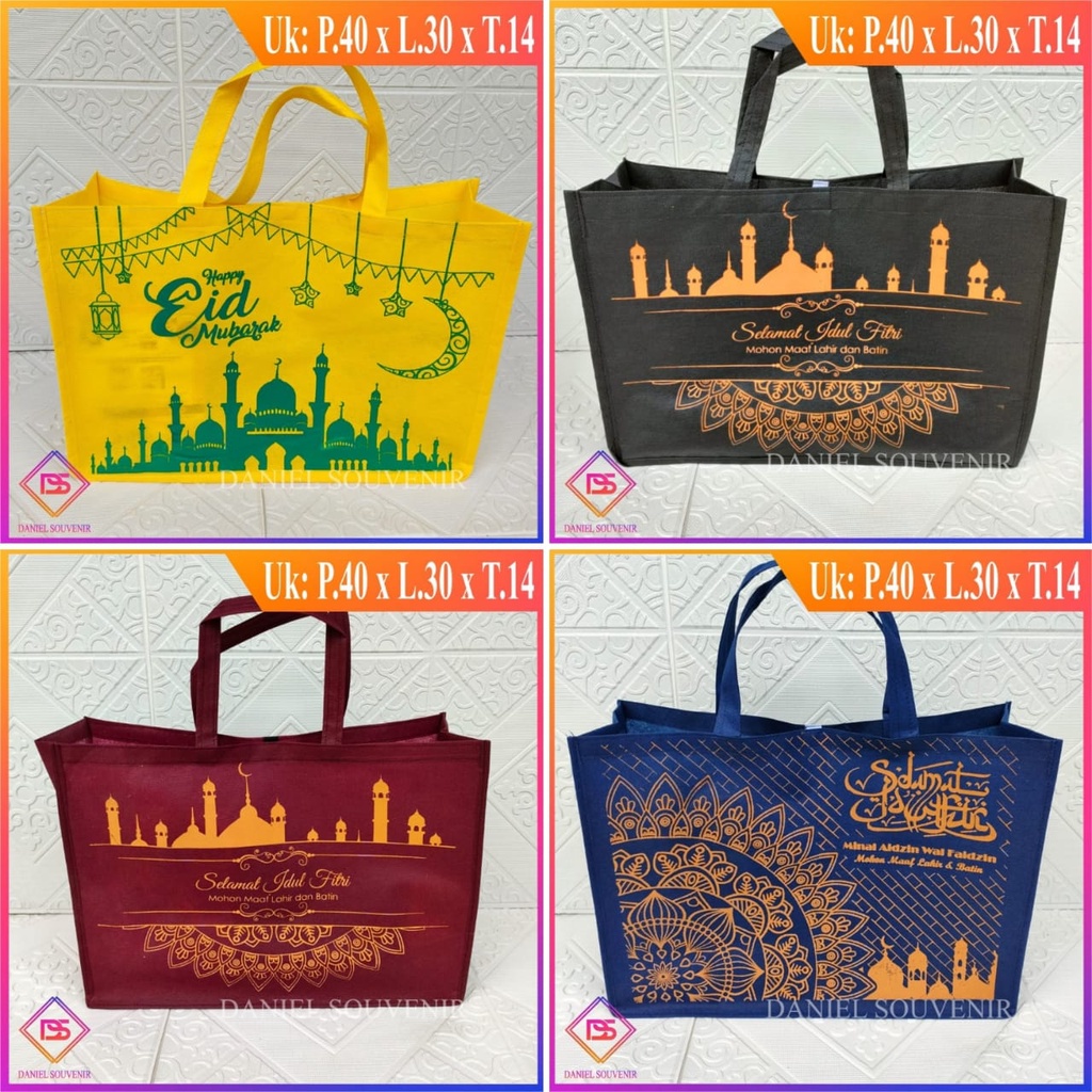 

Tas Lebaran Idul Fitri Termurah Bingkisan Parcel Sembako Ready Banyak Warna Mulfitungsi