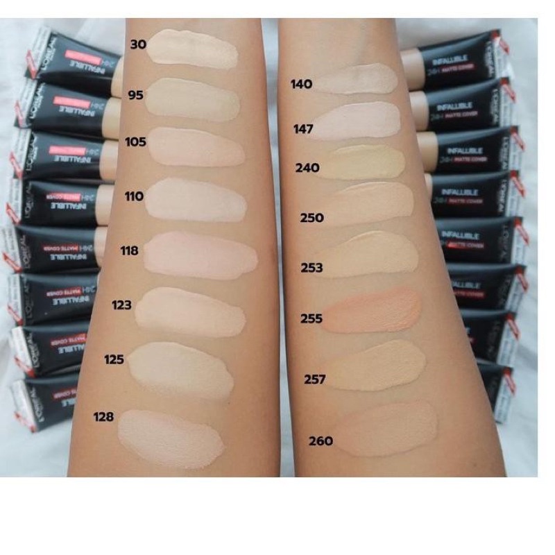 ❤ MEMEY ❤ LOREAL Infallible 24H Matte Cover Foundation 35ml