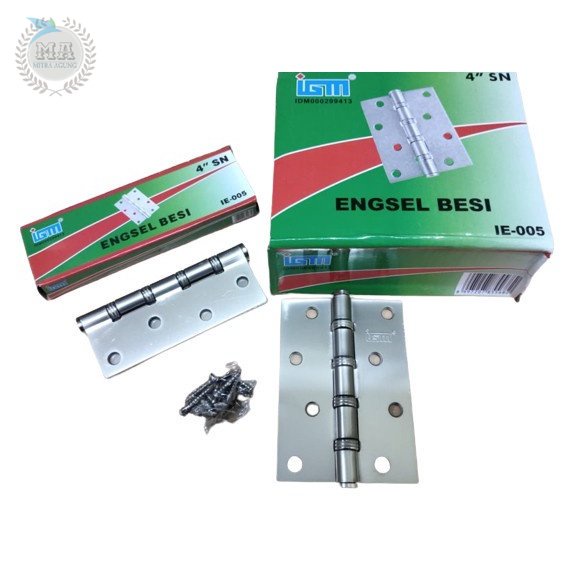 Engsel Pintu Besi IGM Plat Tebal 3&quot; 4&quot; 5&quot; Inch Engsel Jendela Tebal OLS ENGSEL TEBAL BESI IGM TERDAPAT 3 UKURAN / Engsel Pintu Jendela Rumah Kandang Berkualitas