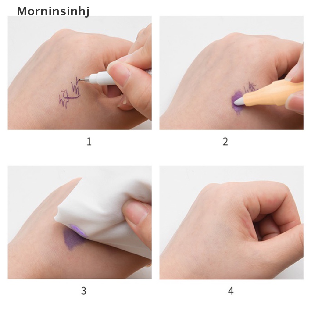 Mornin Tato Cabut Skin Marker Pen Alat Pena Eraser Untuk Makeup Permanen Alis id