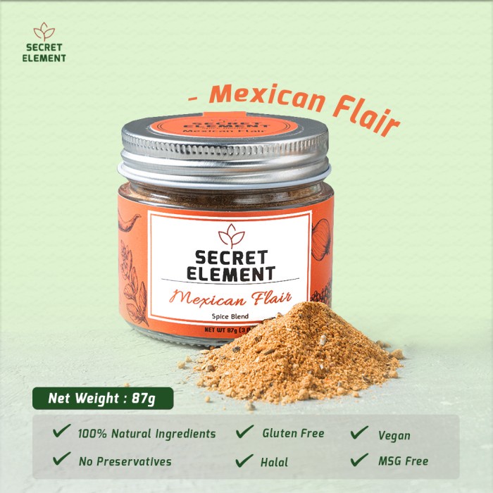 

[Ready Stock]cod Mexican Flair Spice Blend - America Series - Bumbu Meksiko