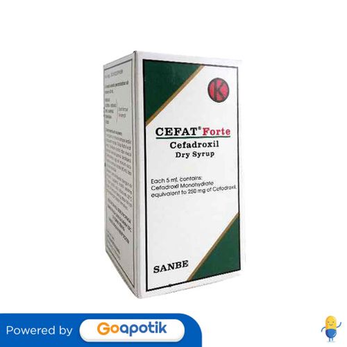 CEFAT FORTE DRY SYRUP 60 ML