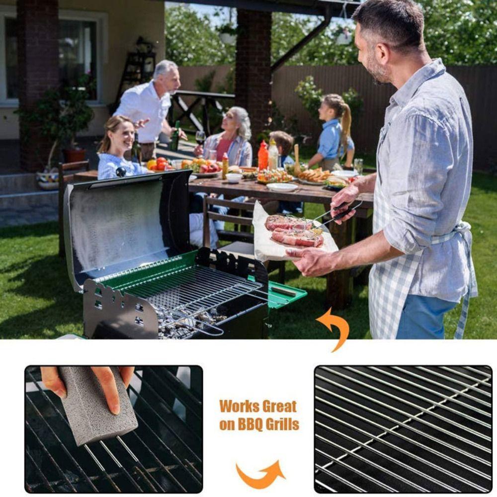Populer Cleaning Brick Block Alat BBQ Hias Gadget Noda Grease Cleaner