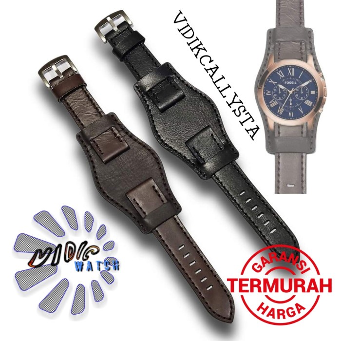 NEW STRAP TALI JAM TANGAN SAYAP PETERPAN 22MM 24MM KULIT ASLI 22 24 MM