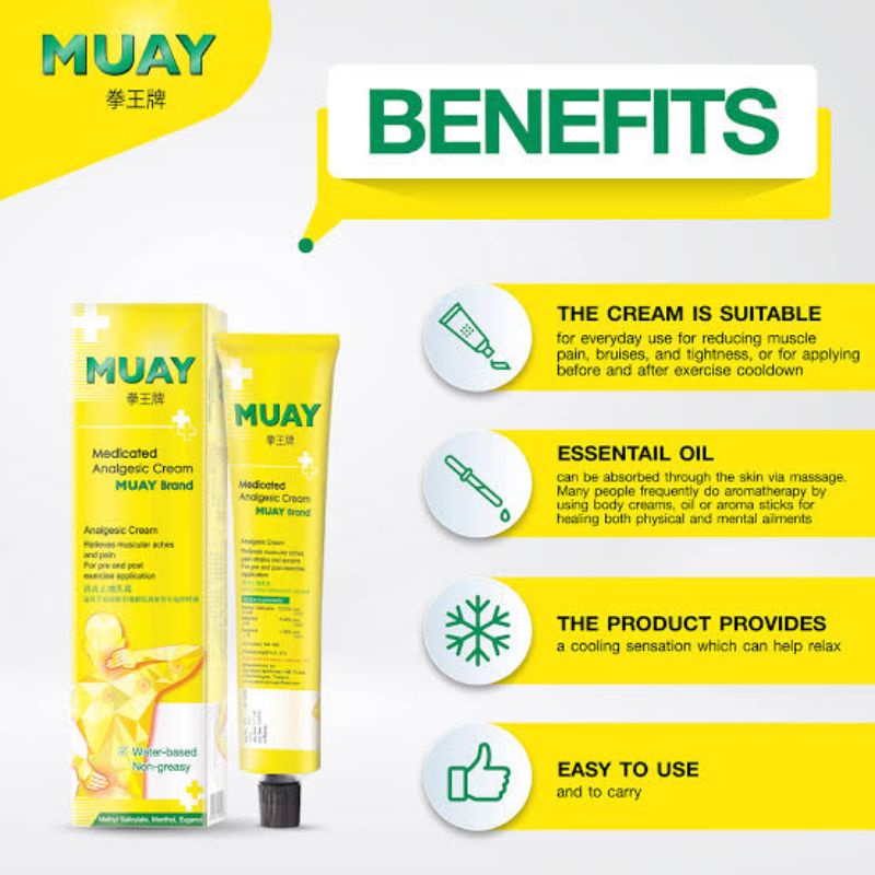 Muay Cream Analgesic Cream