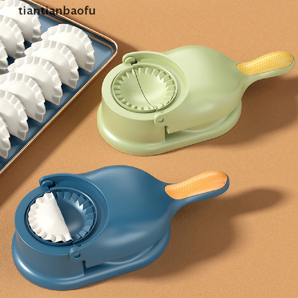 [tiantianbaofu] Set Alat Penekan Adonan 2in1 Set Alat Penekan Adonan DIY Dumplings Mold Butik