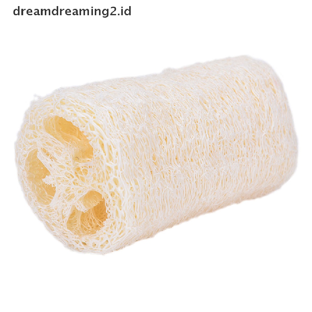 (hot) Loofah Luffa Alami Mandi Shower Cuci Body Pot Bowl Sponge Scrubber//