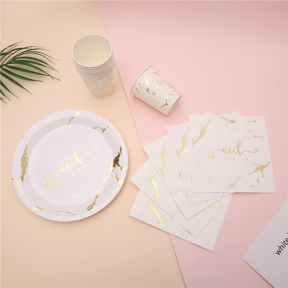 PLATERIE Piring Porcelain Omega Plate 9 Inch / 23.5cm Bohemian Motif Aesthetic