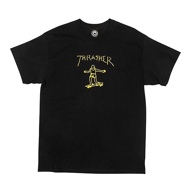 Thrasherr Gonz Black Yellow Tee