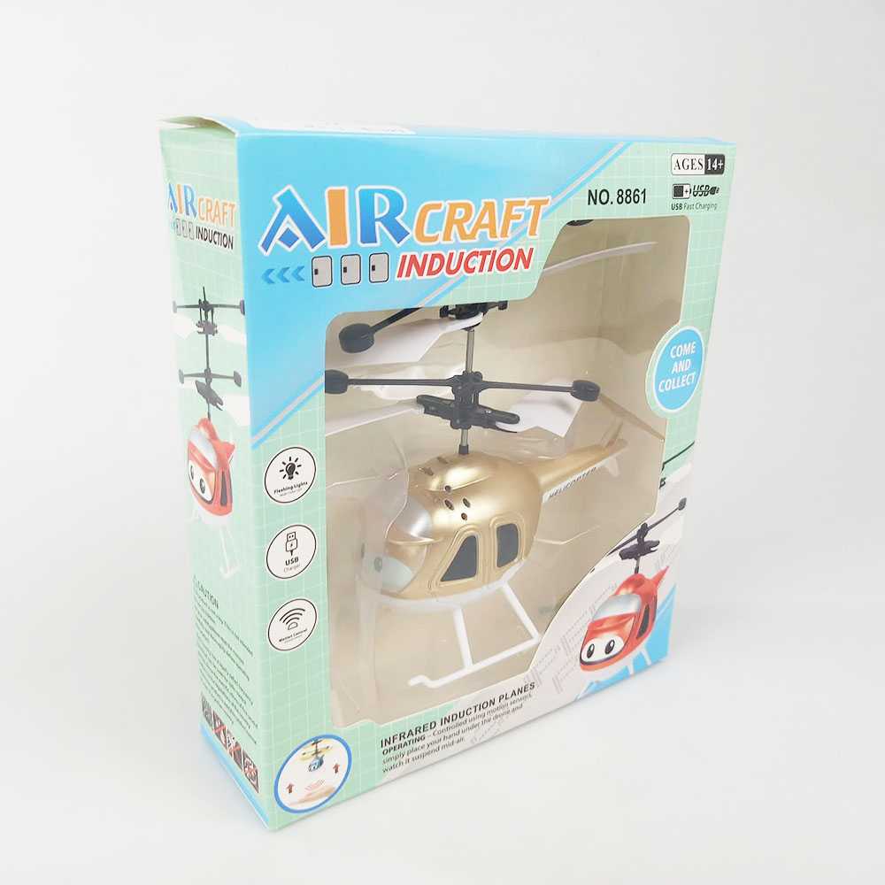 Mainan Helikopter Anak - Anak dengan Kontrol Sensor - HFD813A ( Mughnii )