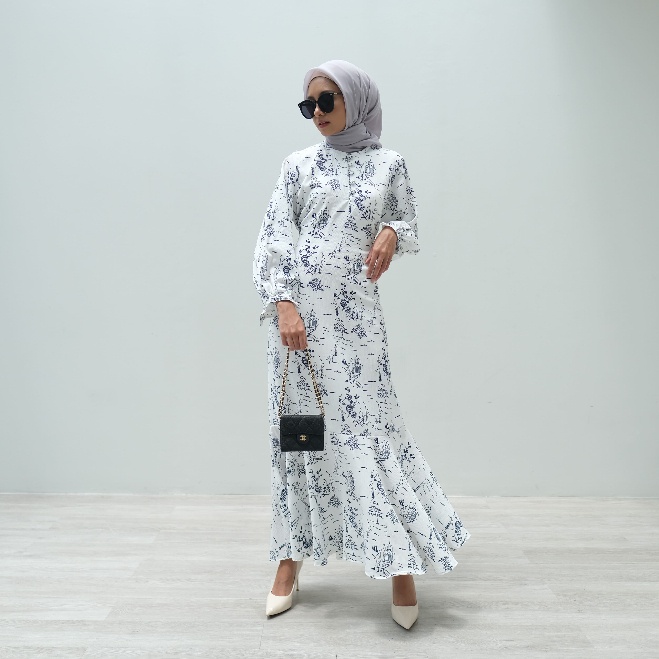 [ Raya Collection ] Aisyah Pattern Dress