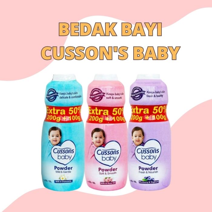 Cussons Baby Powder - Bedak Bayi - Bedak Tabur Bayi / Cussons Baby Bedak Anak BPOM