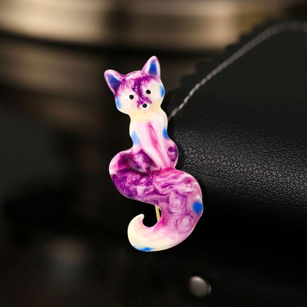 Mxbeauty Wanita Hewan Bros Elegan Tangan Bertatahkan Kemeja Kerah Pin Enamel Glasir Desain Pribadi Produk Wanita Ilusi Tetes Minyak Pin