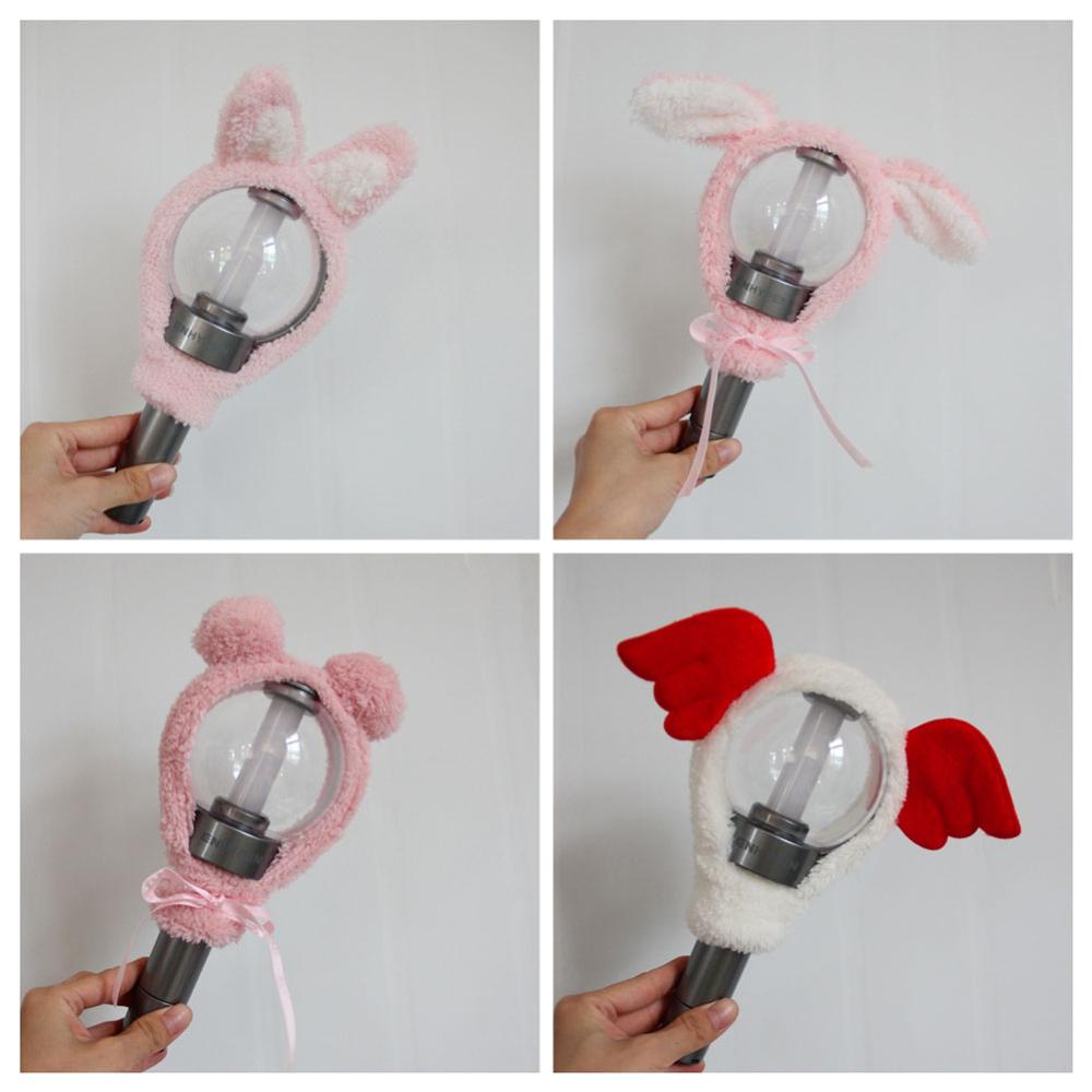 Timekey Kpop ENHYPEN Light Cover Support Light Plush Pelindung Penutup Hias Ada LIGHTSTICK DGA1