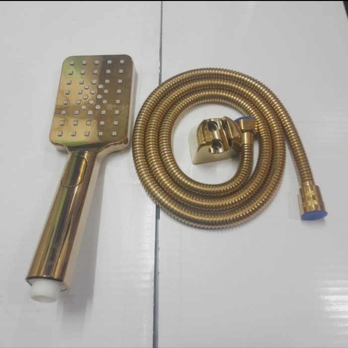 Hand Shower Kotak Gold - HAND SHOWER AJA
