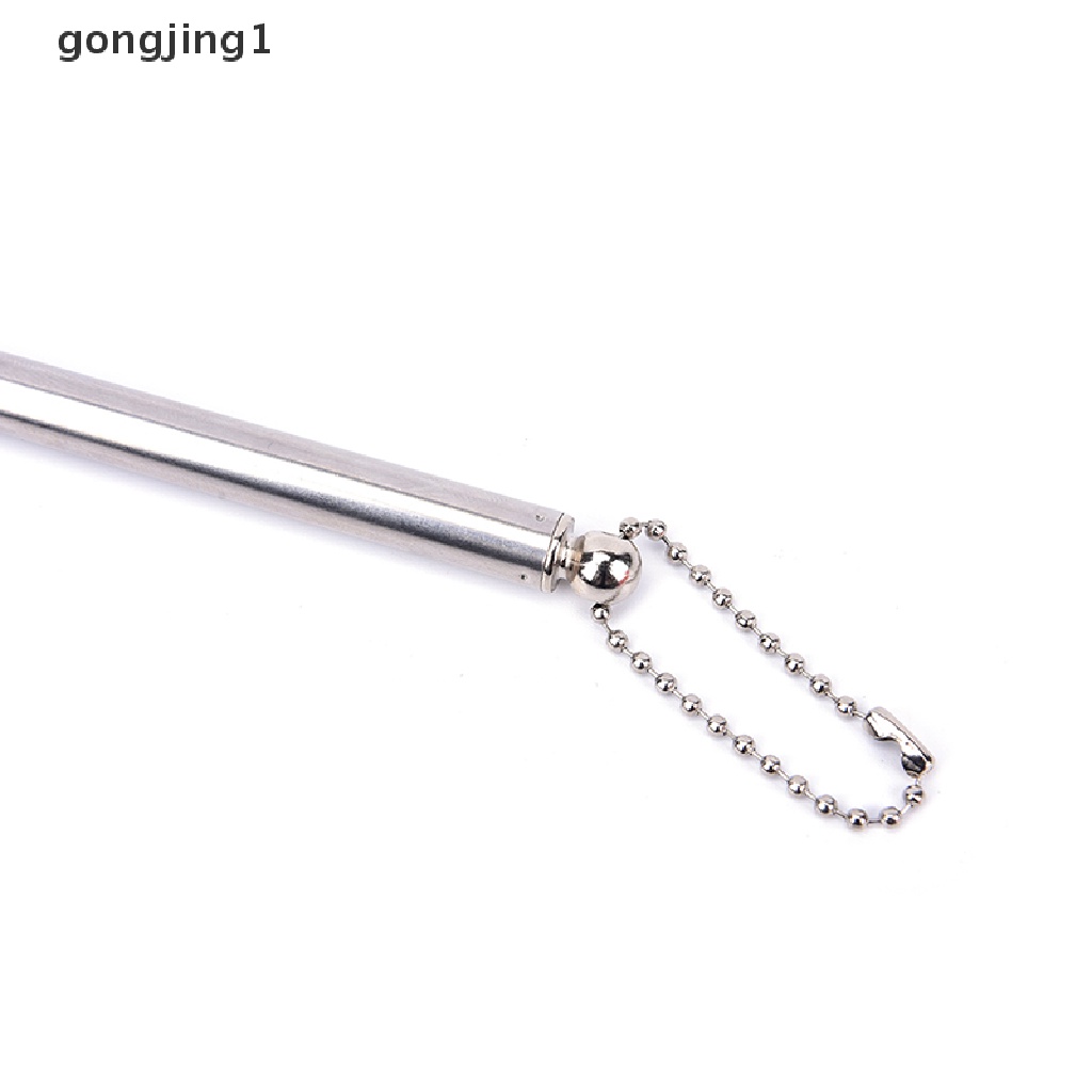 Ggg Penggaruk Punggung Teleskopik Stainless Steel Extendable Gatal Punggung Self Massager, ID