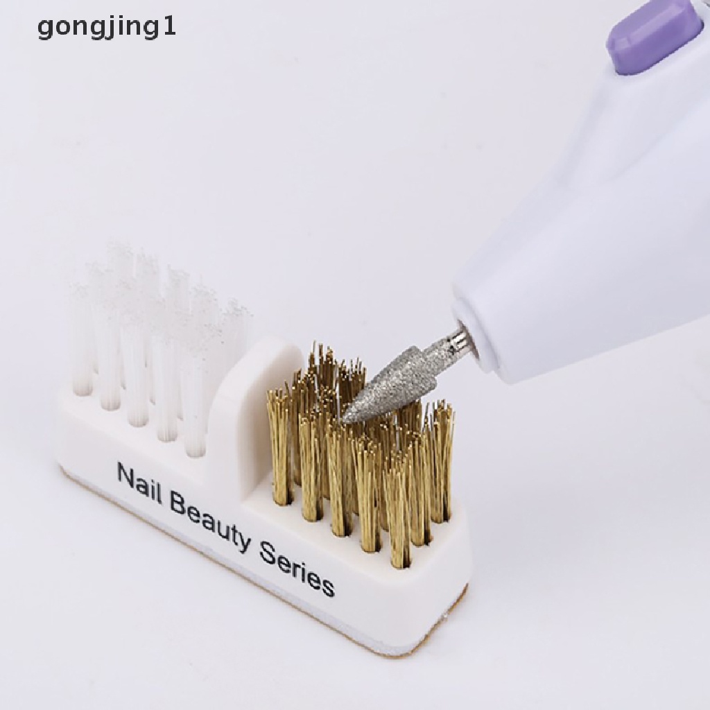 Ggg Sikat Pembersih Mata Bor Kuku Portable Untuk Electric Manicure Machine Drills ID