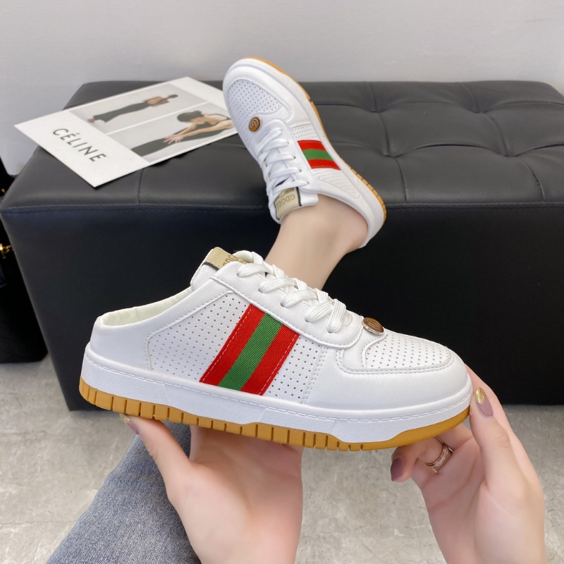 COD BAYAR DITEMPAT!!! 21901 Half Sneaker Shoes Wanita No Box