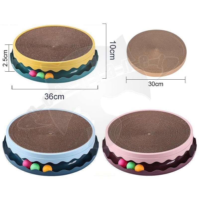 Cat Scratcher Box Cakaran Kucing Garukan Kucing Besar Jumbo Papan Garukan Kucing Mainan Kucing