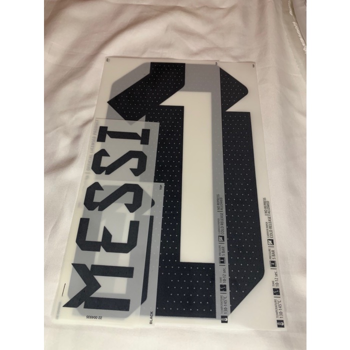 NAMESET ARGENTINA HOME WORLD CUP 2022 LIONEL MESSI ORIGINAL
