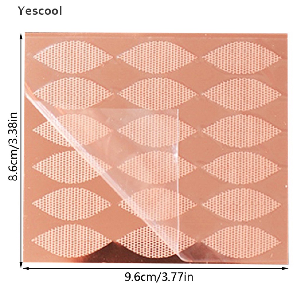 Yescool 180/240Pcs Invisible Lace Double Eyelid Tape Lift Strips Stiker Mesh Eye Tape ID