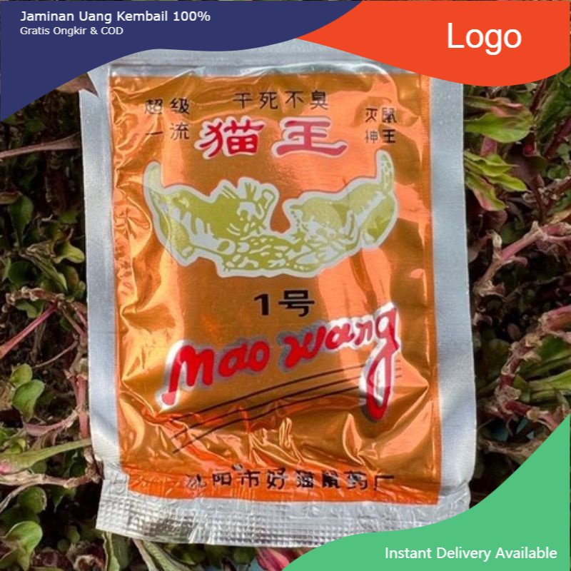 Racun Tikus Mao Wang Beras merah Kucing Emas Original Terpecaya Ampuh,Racun tikus Maowang ORI impor,