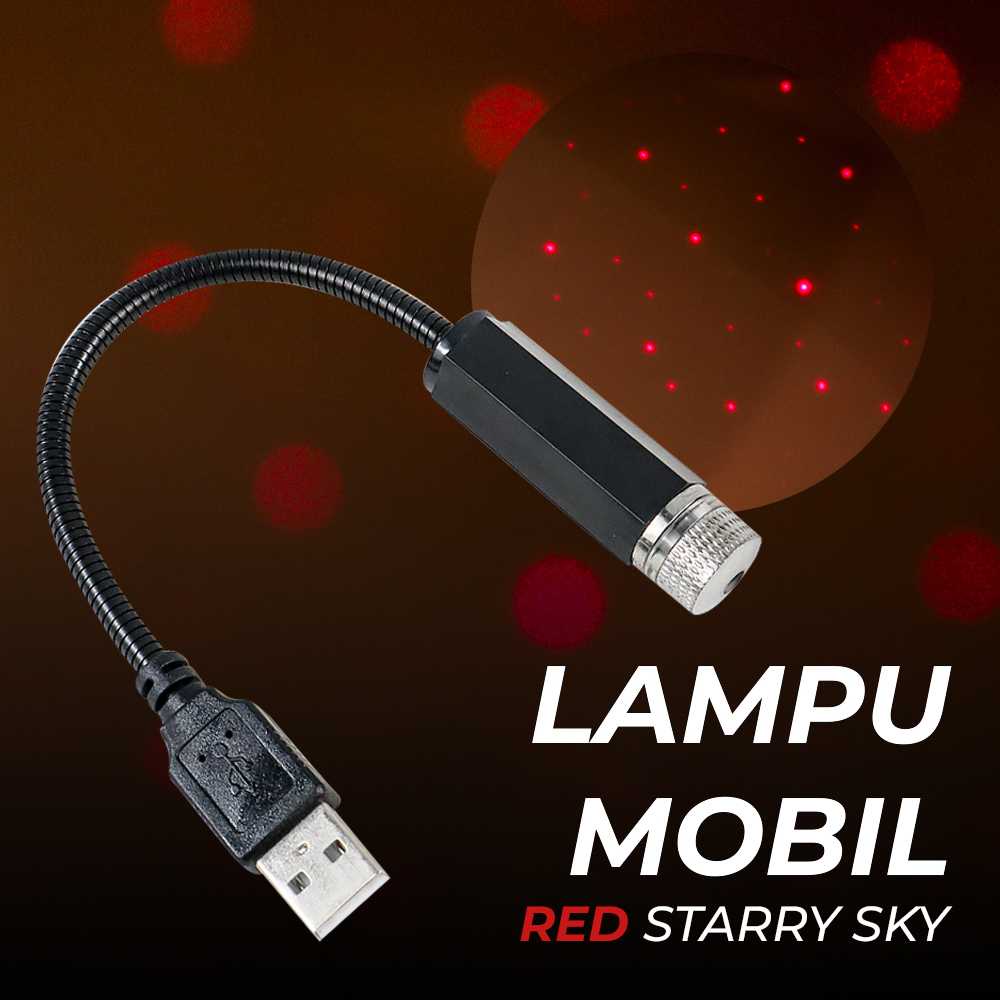 Lampu Mobil LED Starry Sky Lamp Projector Alat Mobil Burnhilda