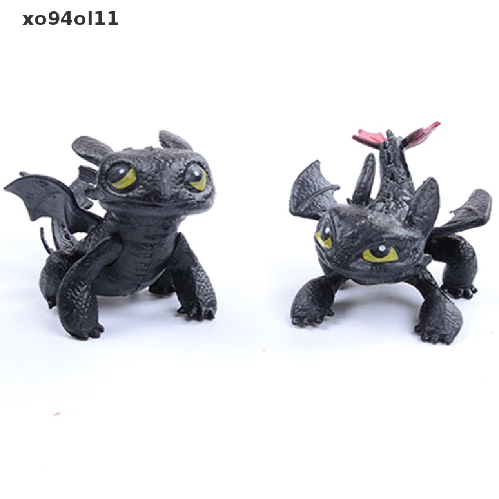 Xo No Toothless Night Fury Dragon Mainan Animasi Keluarga Model Boneka Ornamen OL