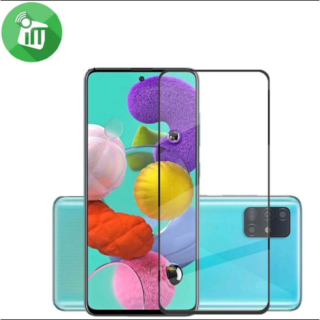 TEMPERED GLASS FULL LEM REALME C30S REALME C55 NFC TG FULL LEM  9D - BD