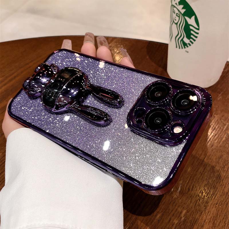 Kreatif 3D mount case iPhone 14 pro Max14 plus case Iphone13 12 pro max 11 pro max case Kamera Perlindungan Lensa Mewah Kedip TPU shockproof soft case