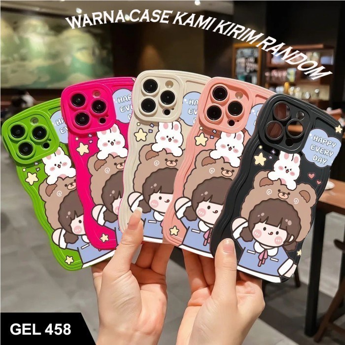 CASE TPU GELOMBANG MOTIF SAMSUNG A22 4G A23 A32 4G A32 5G A33 5G