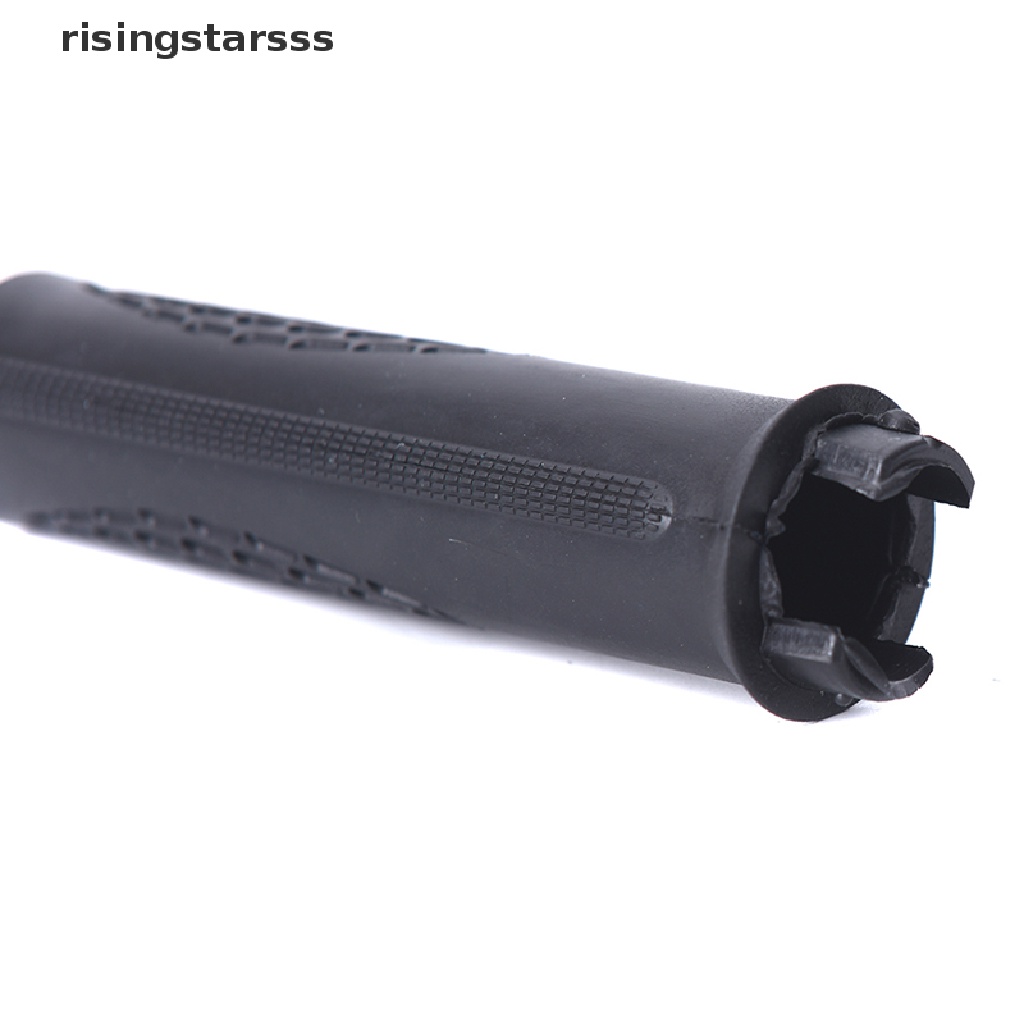Rsid Span-new Carbon Stang Bersepeda Sepeda Gunung Lock-on Stang Cover Handle Bar End  Sepatu Jelly