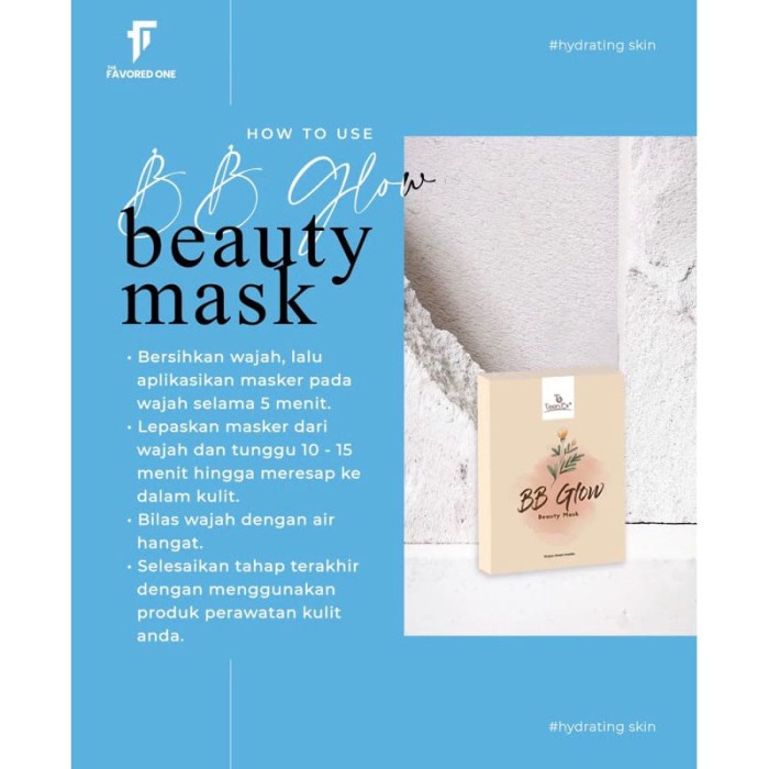The Favored One BB Glow Lifting Masker Le Aqua Shine Water  - 1pcLeAquaShine