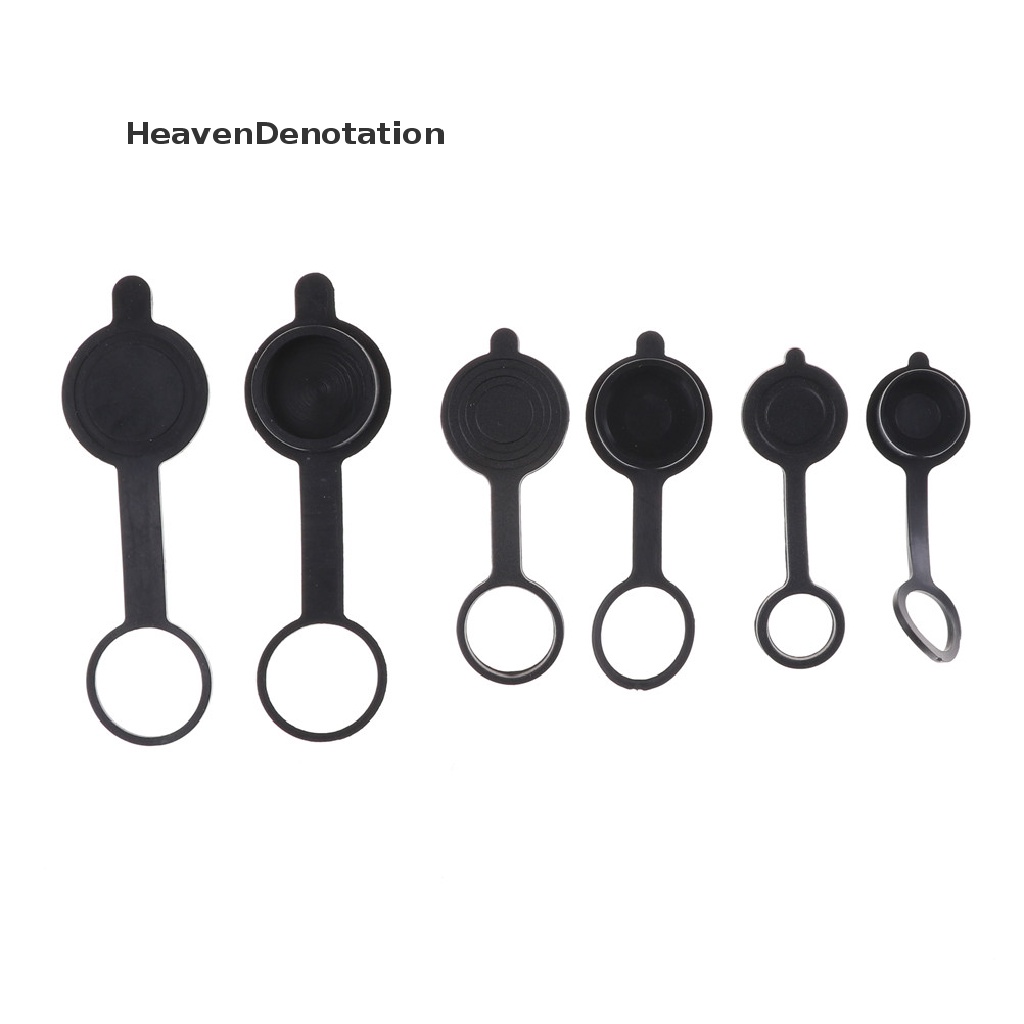 [HeavenDenotation] 2pcs Konektor Penerbangan Plug cover Penutup Tahan Air Debu Tutup Karet HDV