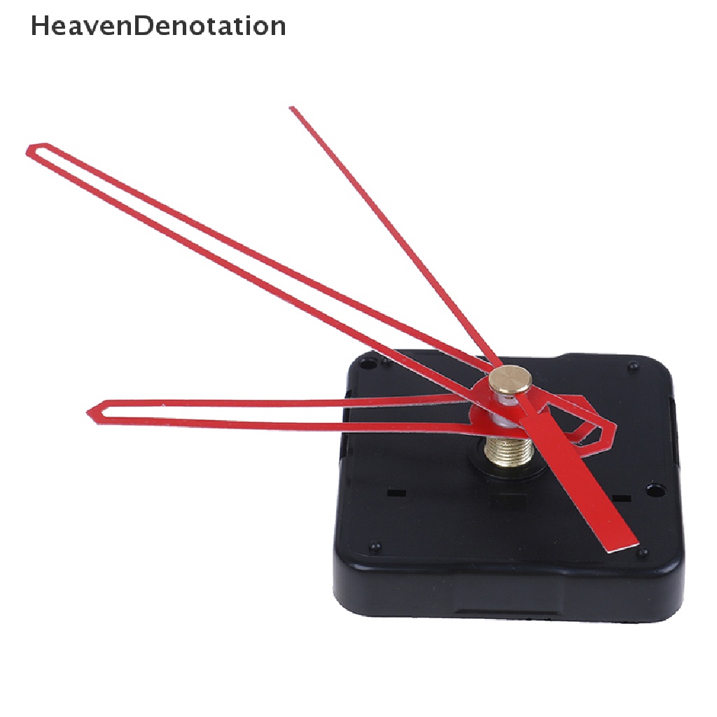 [HeavenDenotation] Jam Dinding Movement Mechanism Perbaikan DIY Part Kit Gold Shaft Panjang HDV